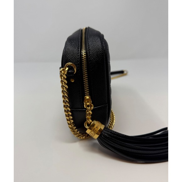 Saint Laurent YSL Mini Lou Shoulder Bag in Quilted Leather - Picture 4 of 10